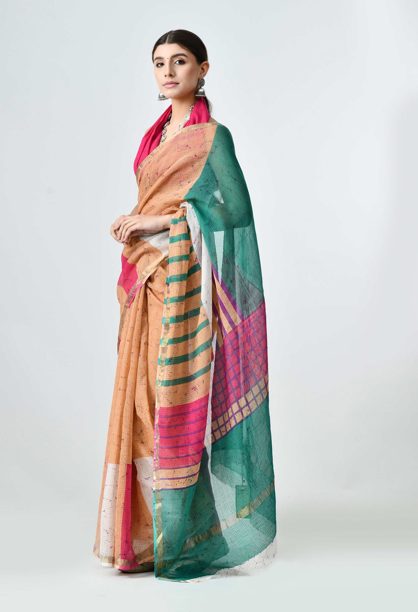 Kota Handblock Saree