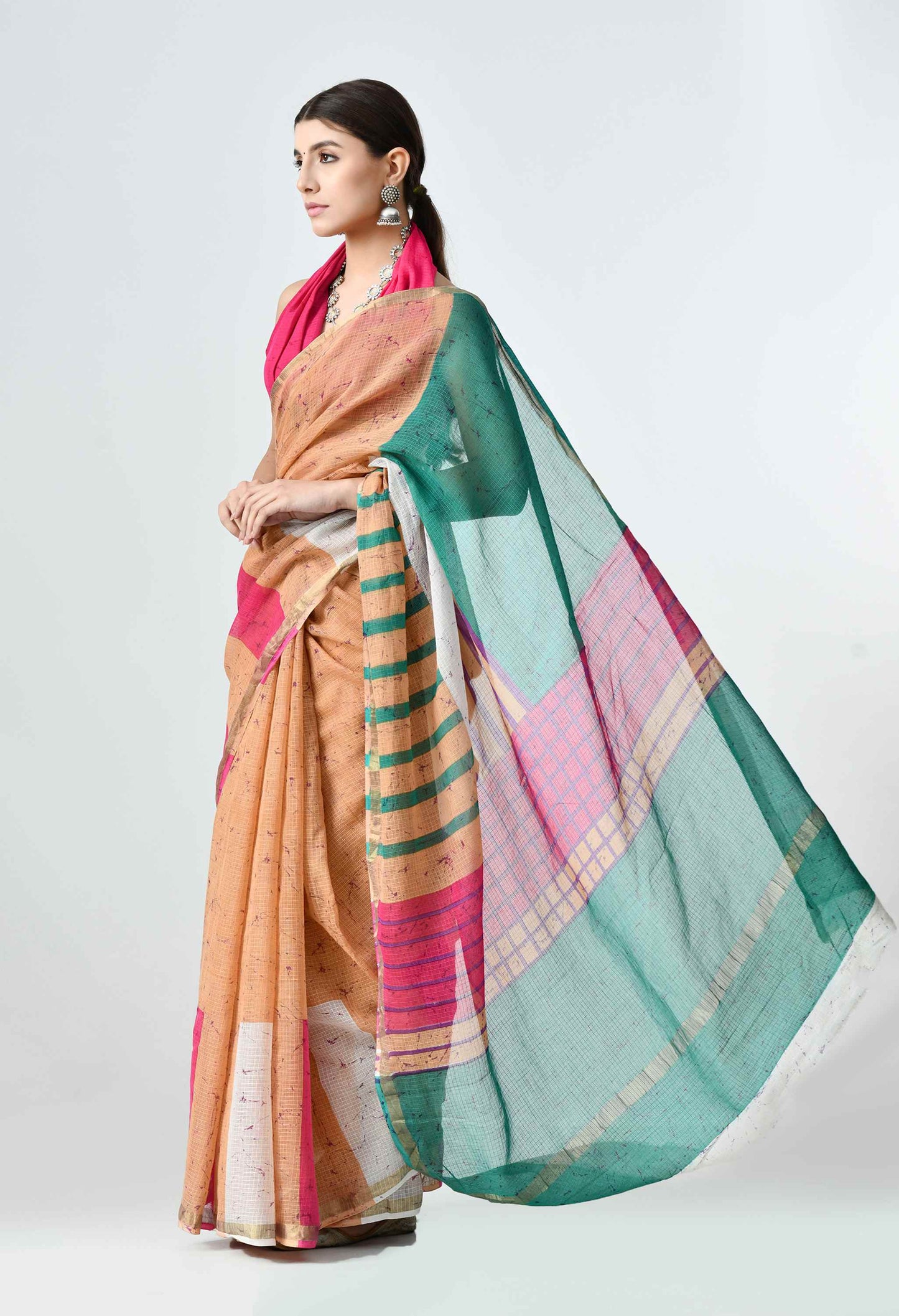 Kota Handblock Saree