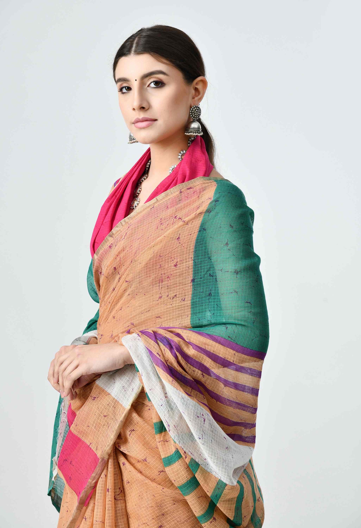 Kota Handblock Saree