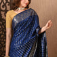 Best Blue Banarasi Silk Saree