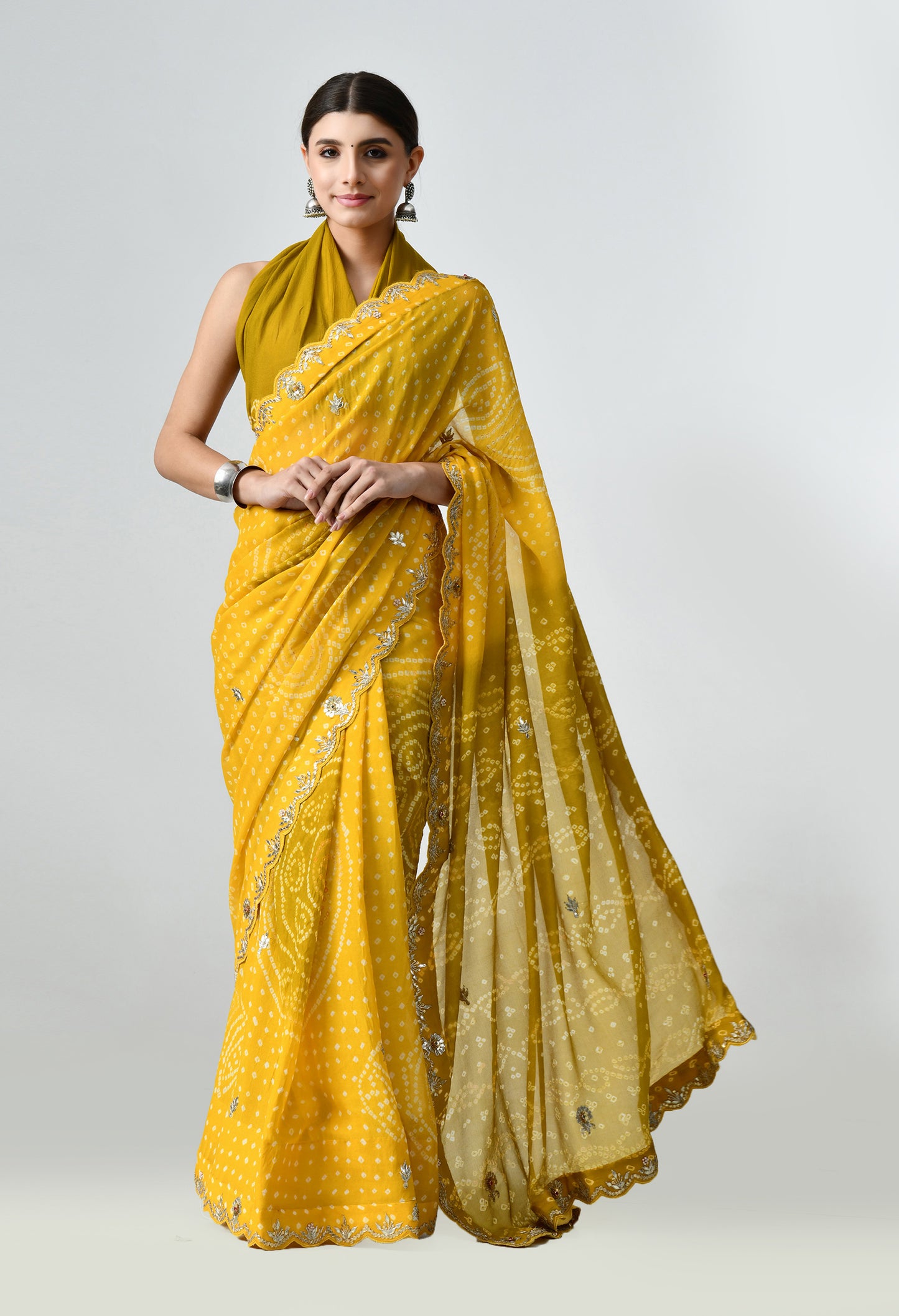 Pure Chiffon Silk Saree