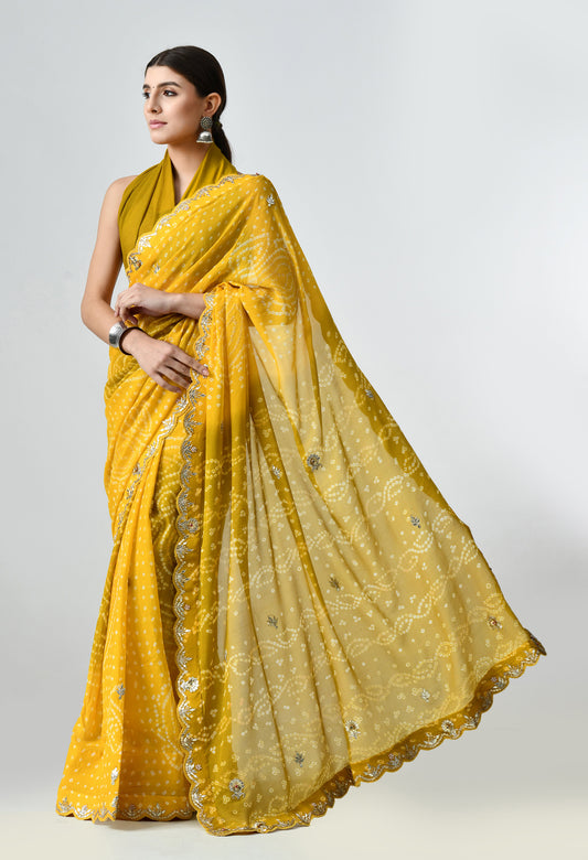 Pure Chiffon Silk Saree