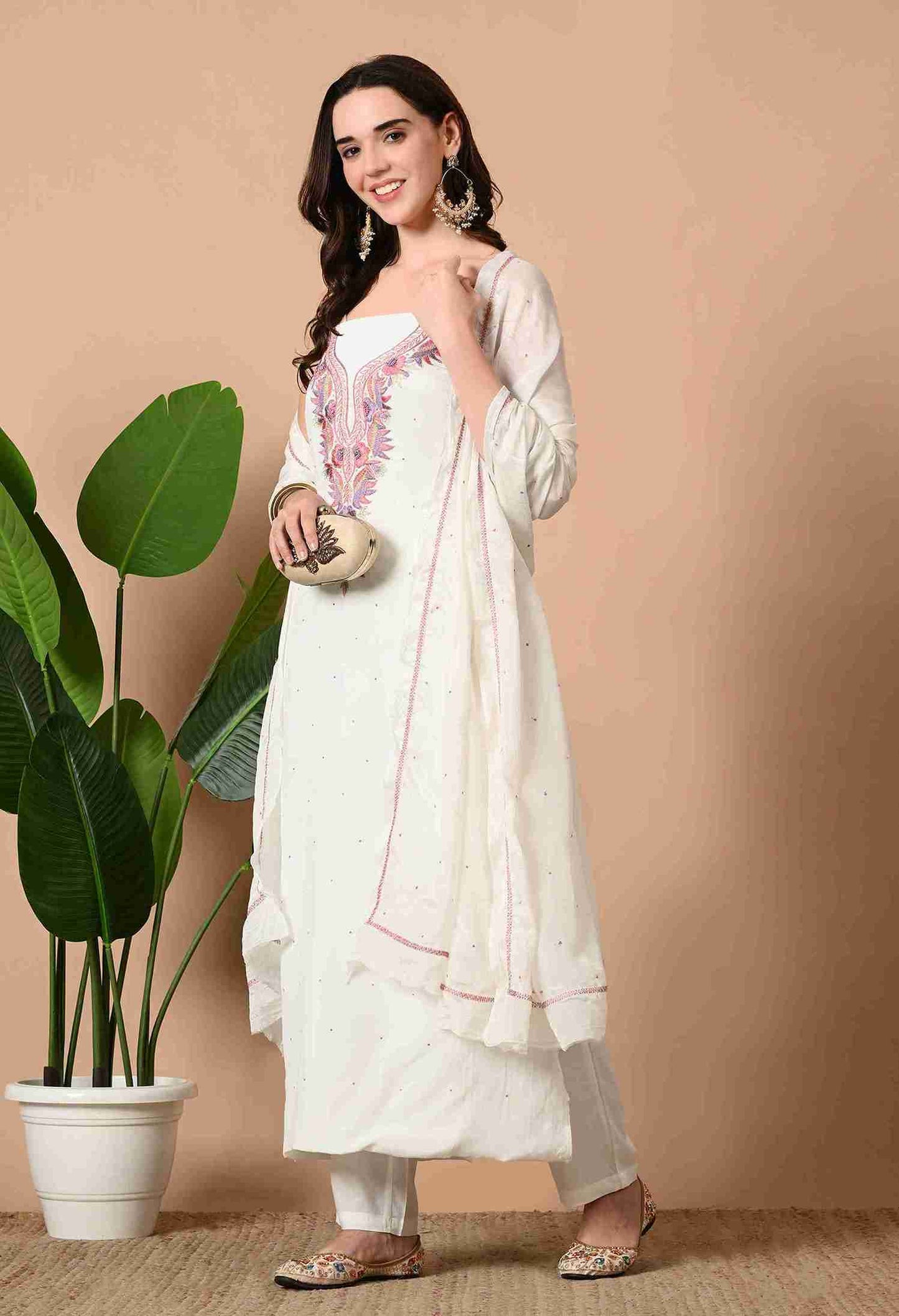 Crepe Salwar and Suit