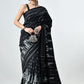 Handloom Ikkat Mulberry Silk Saree