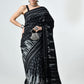 Handloom Ikkat Mulberry Silk Saree