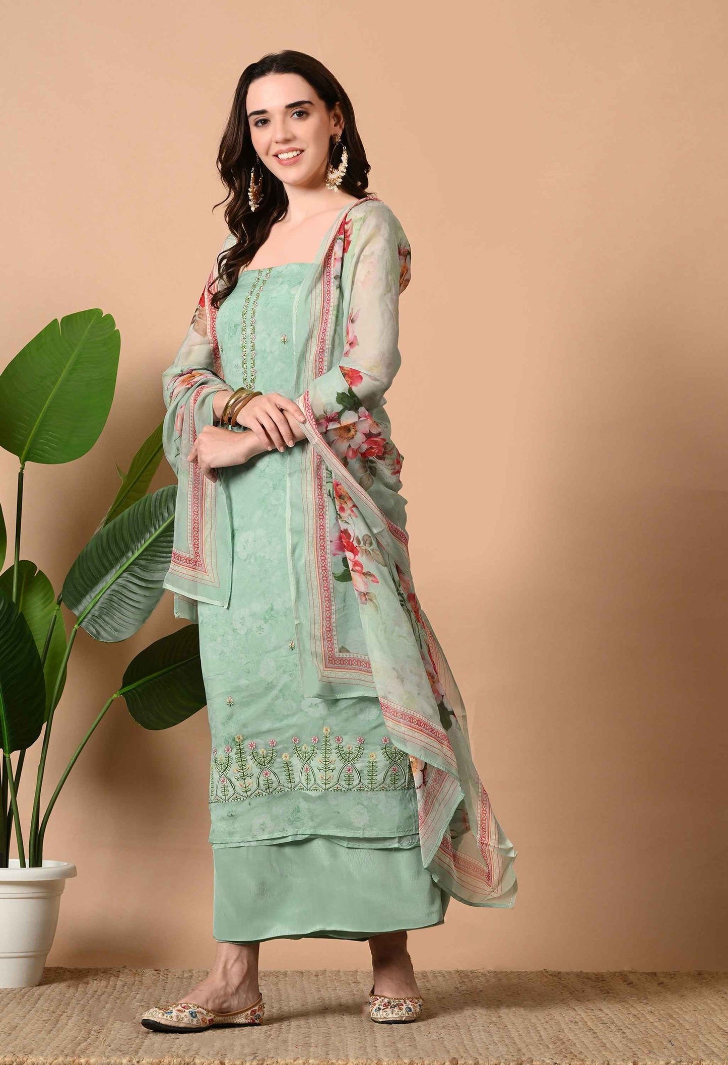 Organza Summer Suit