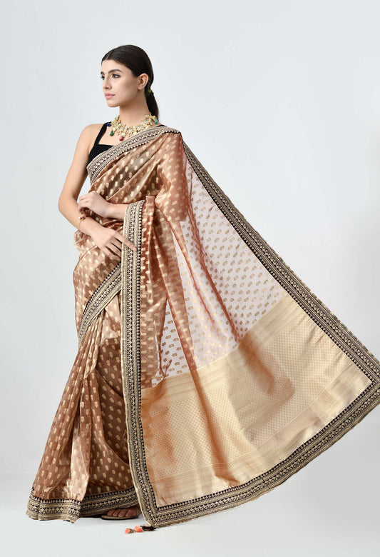 Best Cotton Mercerized saree