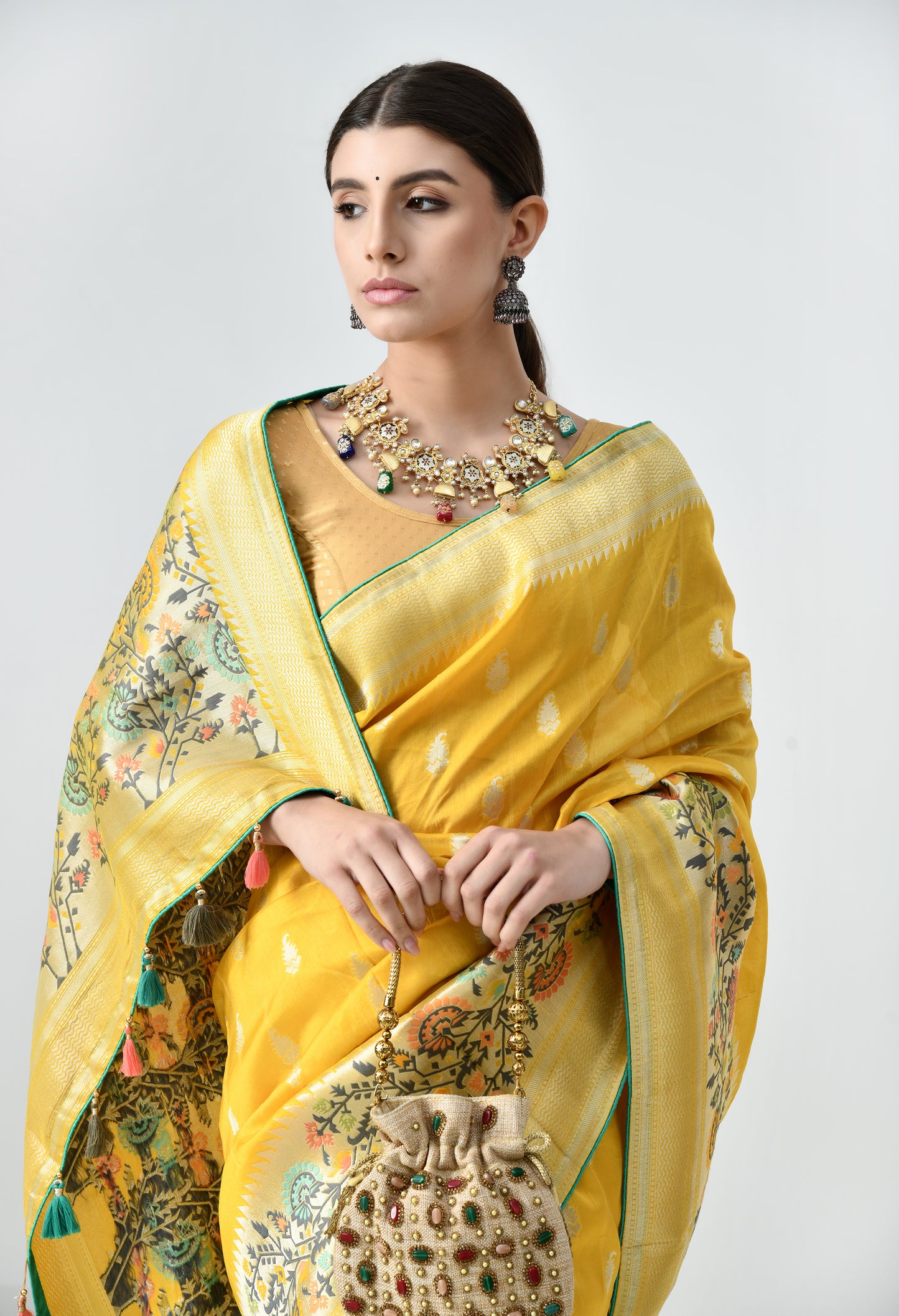 Tusser Silk Saree