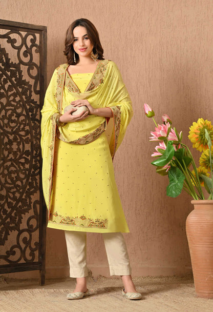 Crepe women Suits Party Wear 