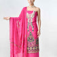 Handmade Pure Crepe Suit Set