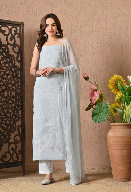 Handcrafted Pure Cotton Suit Set