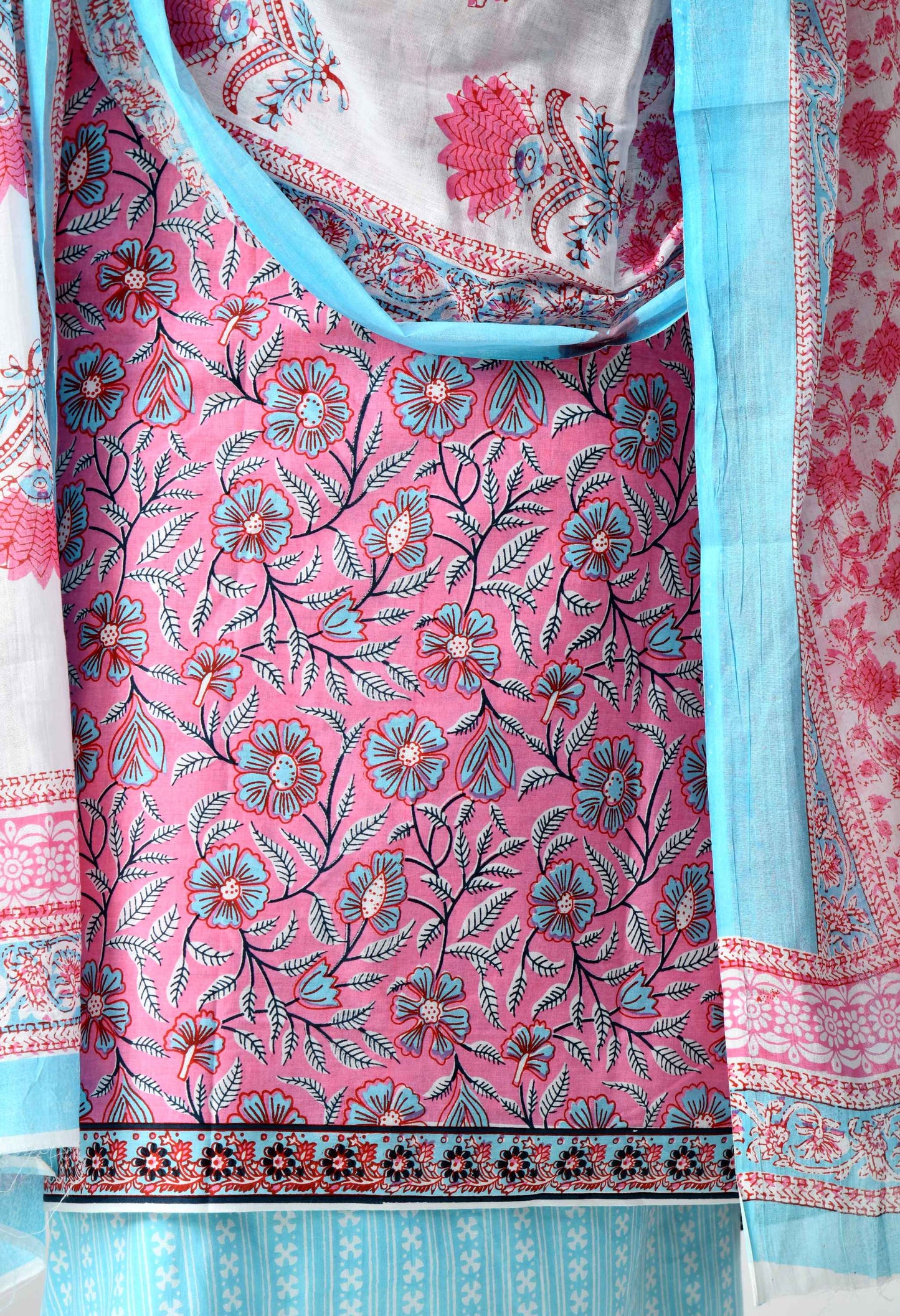 Handblock Print Salwar and Suit