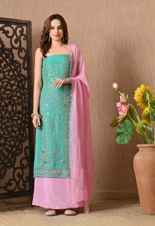 Pure Organza Salwar and Suit 2025