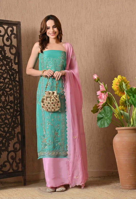 Pure Organza Salwar and Suit 2025