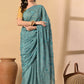 Hand Embroidery chiffon Saree