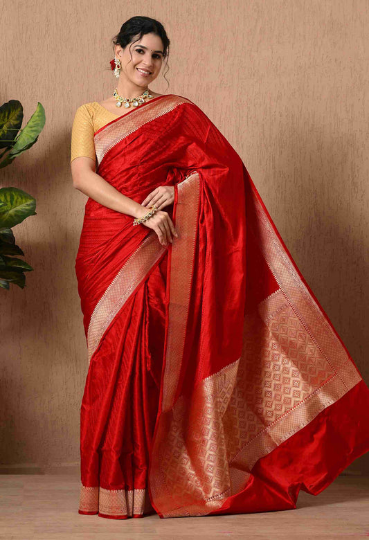 Pure Silk Tanchoi Saree