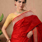 Best Party Wear Pure Silk Red Saree