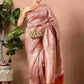 Beautiful Red Pure Kataan Silk Saree 