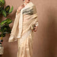 Best Tissue Saree With Satin Border