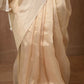 Best Tissue Saree With Satin Border