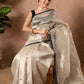 Best Tissue Saree With Satin Border