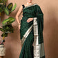 Best Handwoven Pure Silk Kora Saree