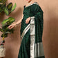 Best Handwoven Pure Silk Kora Saree