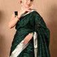 Best Green Pure Silk Kora Saree