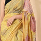 Best Handwork Yellow Saree