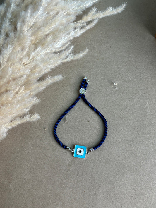 Evil Eye Silver Bracelet