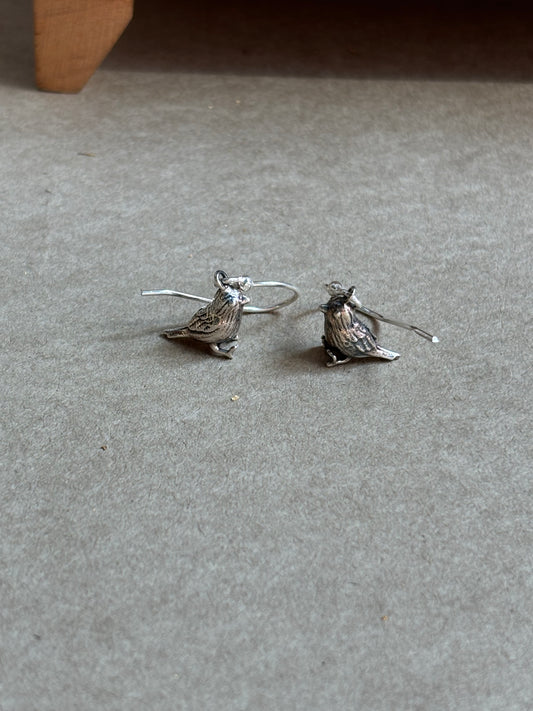 Small Bird Earring