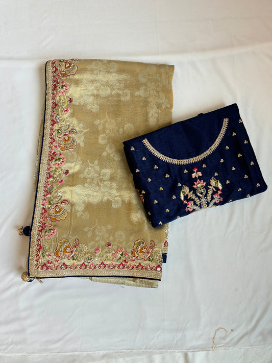 Banarasi Silk Beige Saree