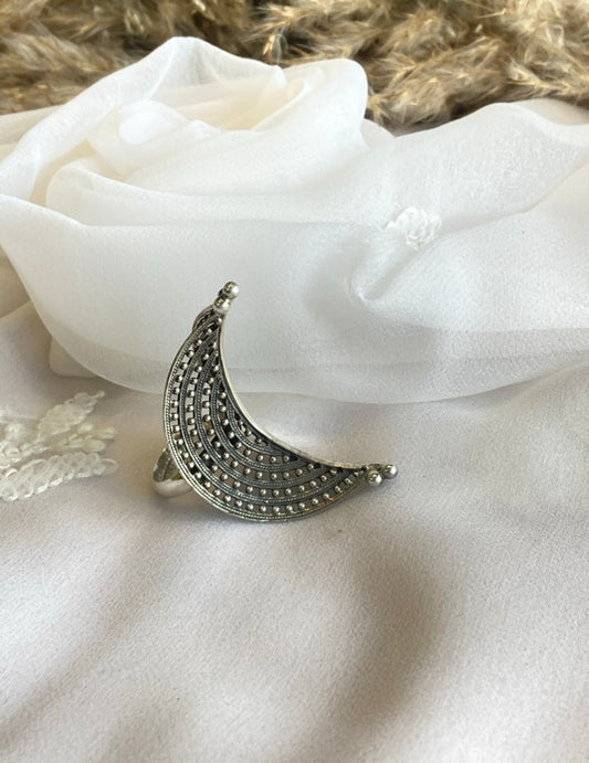 Real Silver Cocktail Ring