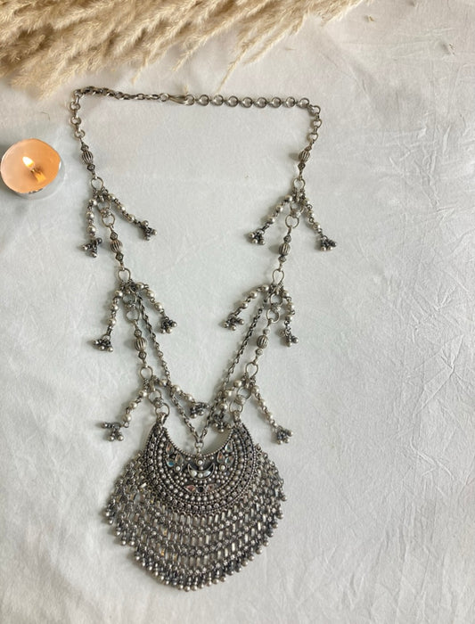 Silver Necklace Set for Women