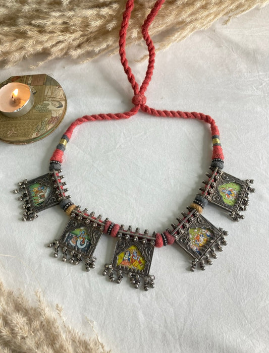 Radha krishna Necklace