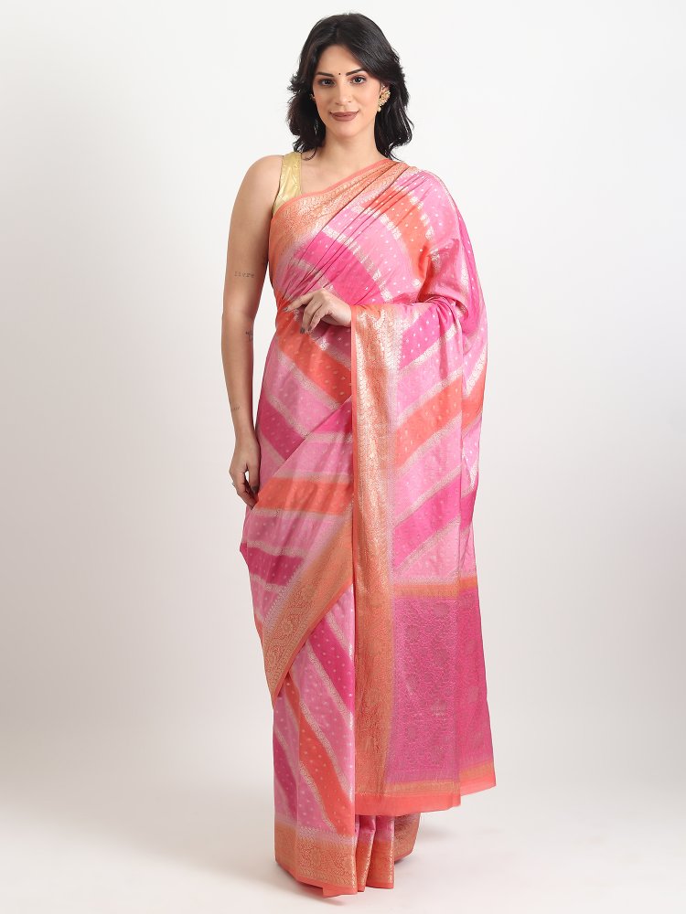 Banarasi Rangkat Silk Saree