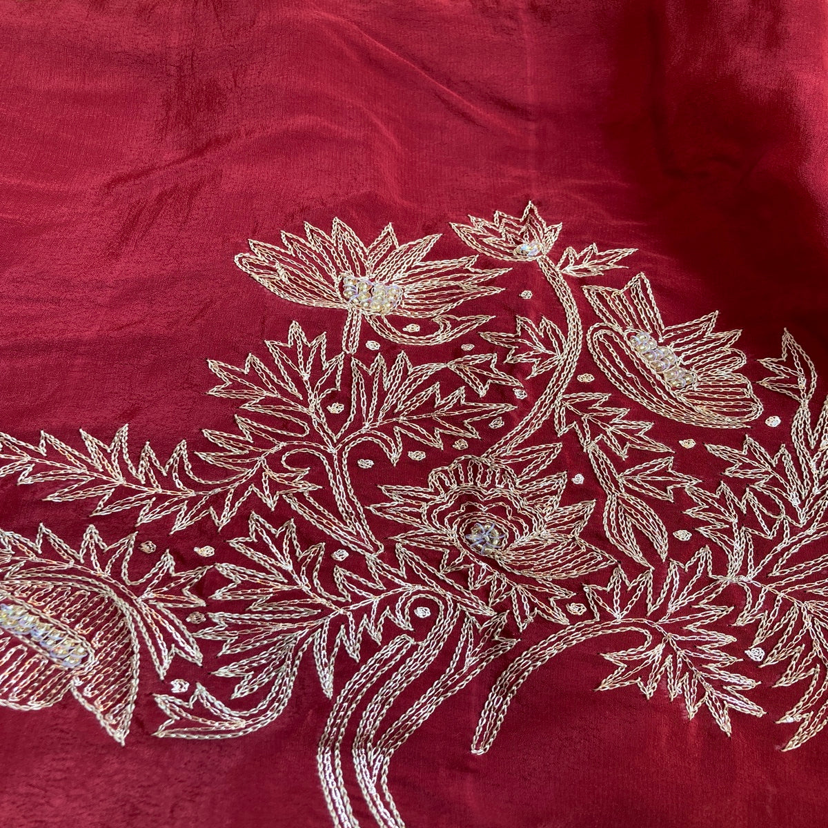 Handwork Pure Silk Saree