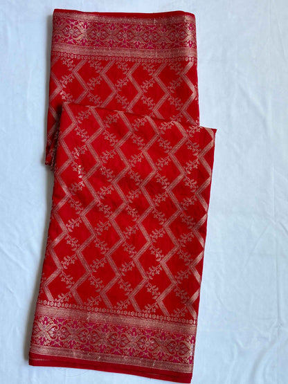 Silk Lehriya Saree