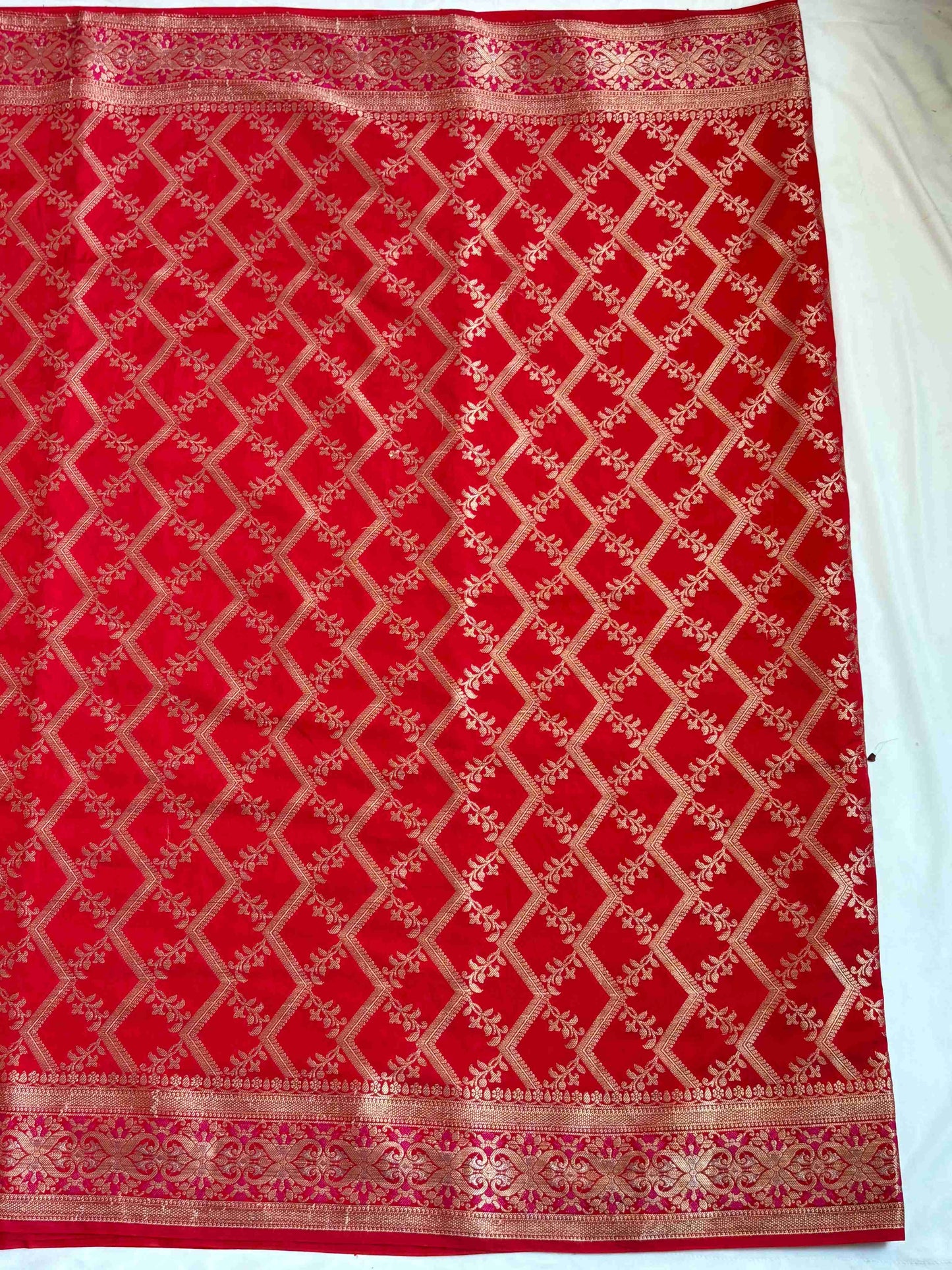 Silk Lehriya Saree