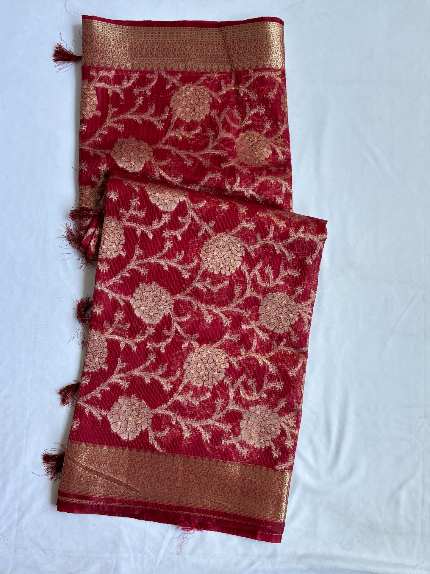 Silk Jangla Saree