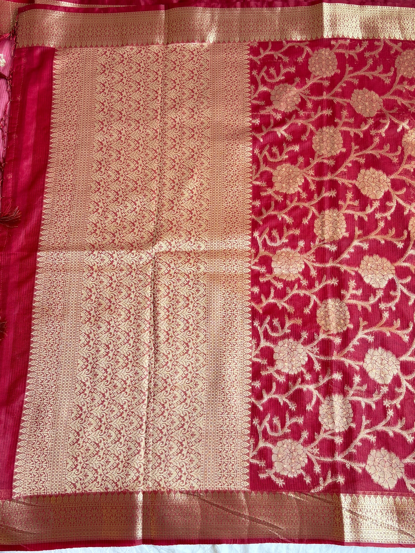 Silk Jangla Saree