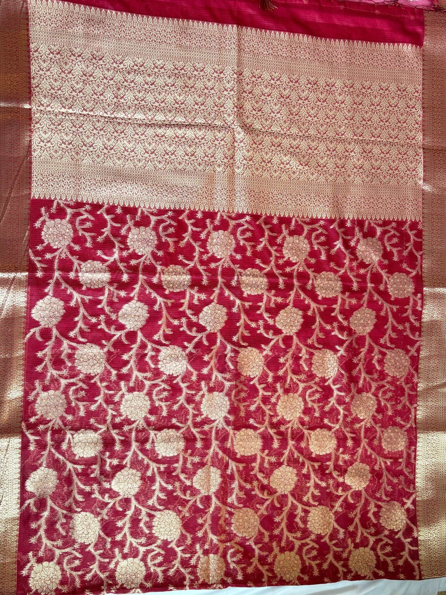 Silk Jangla Saree