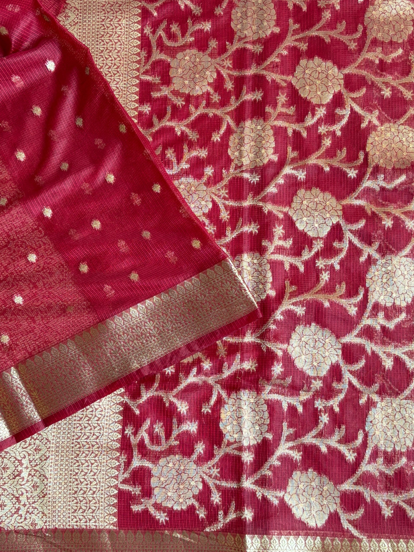 Silk Jangla Saree