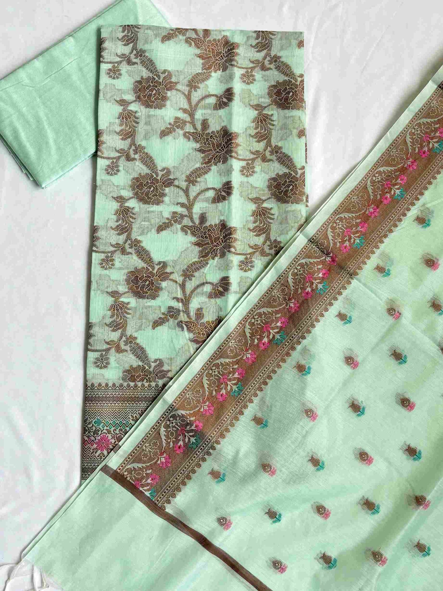 Chanderi Cotton Salwar and Suit