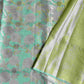 Tissue Plain Muga Silk Saree