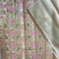 Tissue Plain Muga Silk Saree