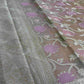 Tissue Plain Muga Silk Saree