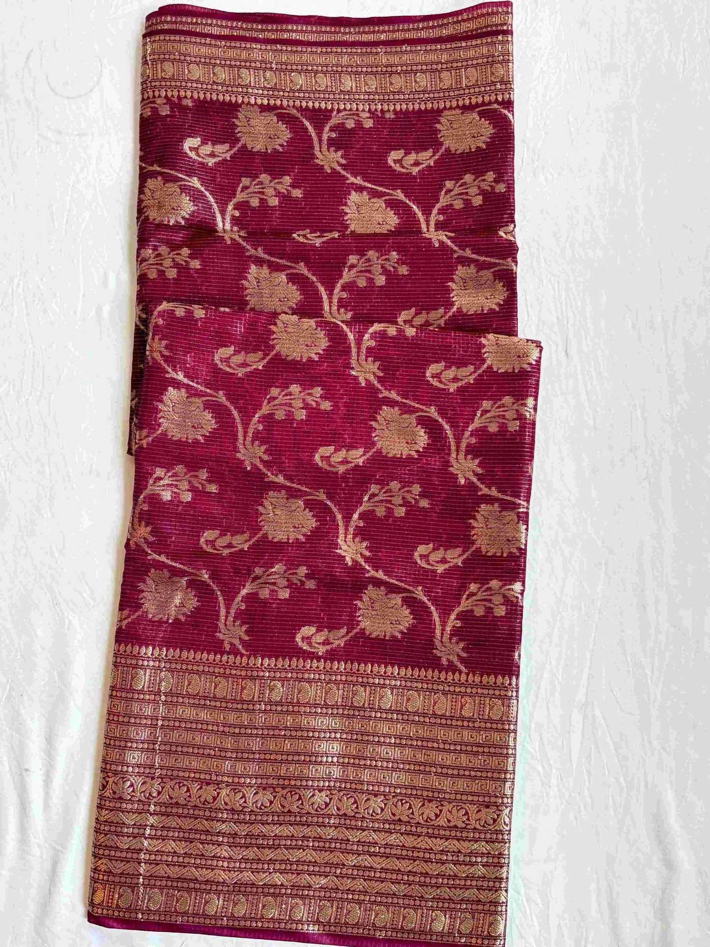 Silk Jangla Saree