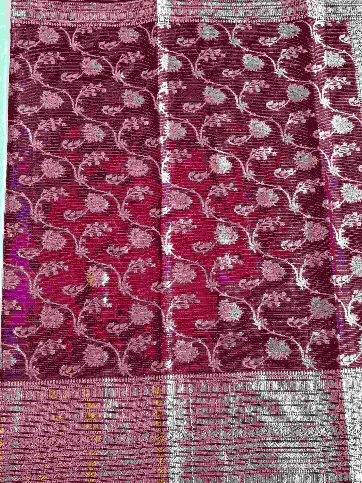 Silk Jangla Saree