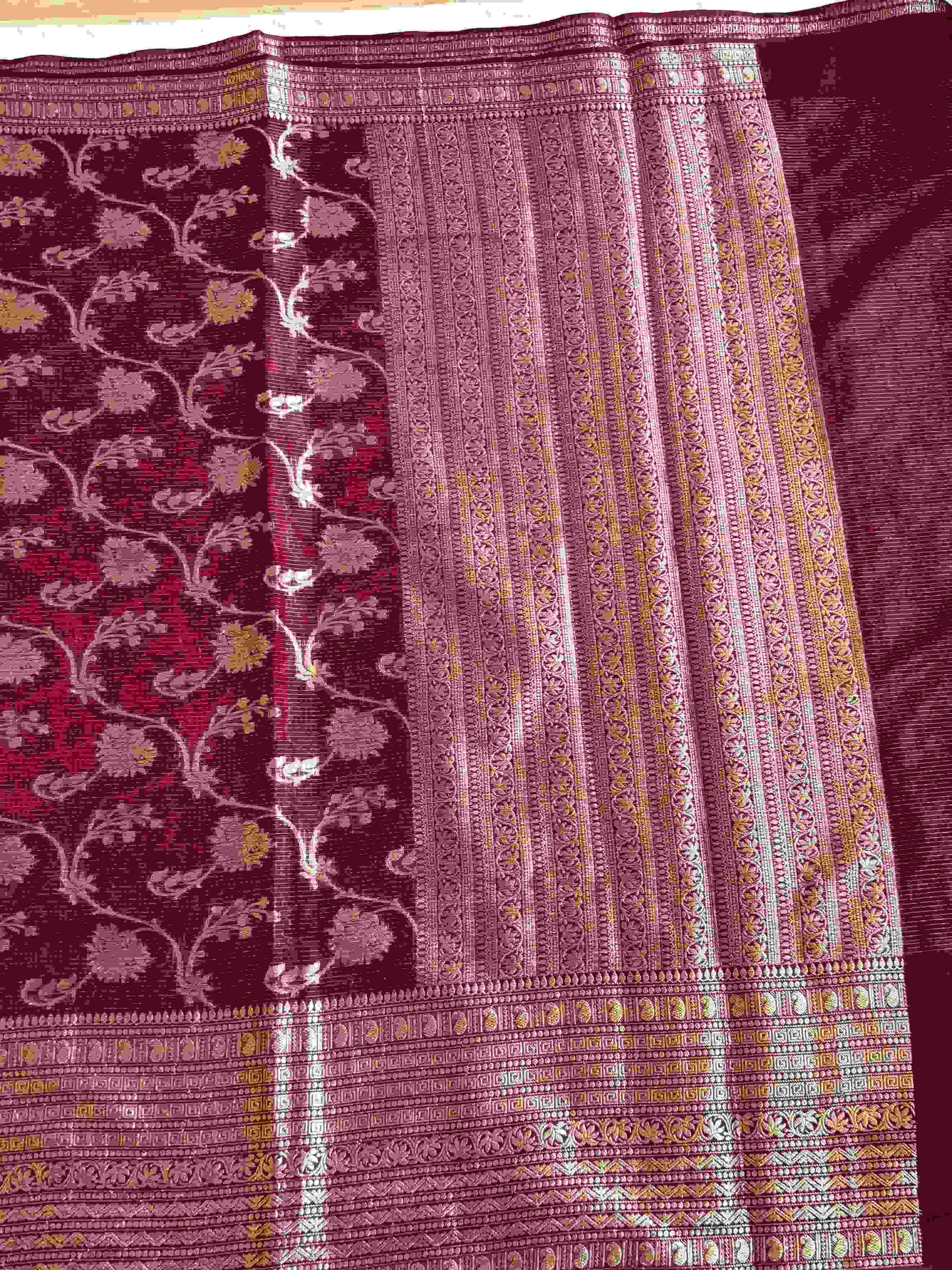 Silk Jangla Saree